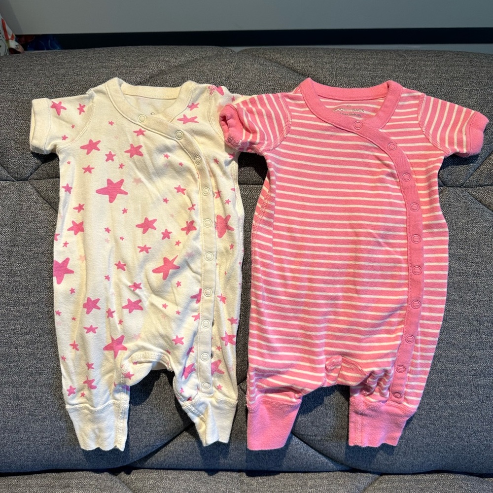Hanna Andersson Newborn Rompers